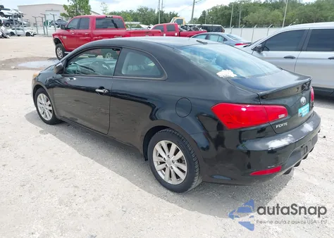 2014 Kia Forte Koup Ex from USA, damaged, VIN KNAFX6A85E5225406